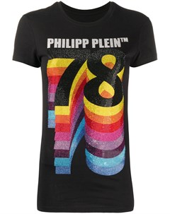 Декорированная футболка с принтом 78 Philipp plein