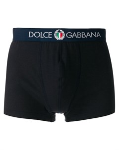 Боксеры с вышитым логотипом Dolce&gabbana