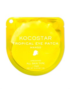 Гидрогелевые патчи Tropical Eye Patch Mango 1 пара Kocostar