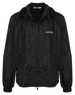 Куртка с капюшоном и логотипом Valentino