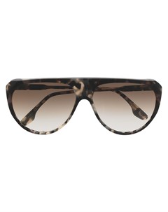 Солнцезащитные очки авиаторы в оправе черепаховой расцветки Victoria beckham eyewear