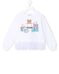 Толстовка с принтом Teddy Bear Moschino kids