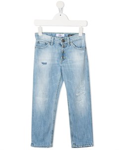 Узкие джинсы средней посадки Dondup kids
