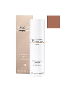 Стойкий тональный крем с UV защитой SPF 15 для всех типов Олива Perfect Radiance Make up 8700 02 30  Janssen (германия)