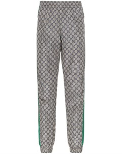 Спортивные брюки с узором GG Supreme и отделкой Web Gucci