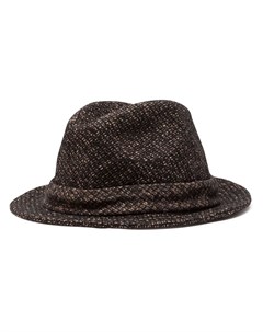 Твидовая шляпа федора Dolce&gabbana