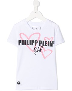 Футболка с логотипом Philipp plein junior