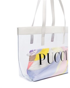 Сумка тоут с логотипом Emilio pucci junior