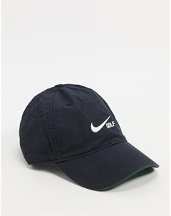 Черная кепка с логотипом Nike golf