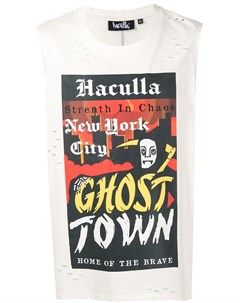 Футболка Ghost Town без рукавов Haculla