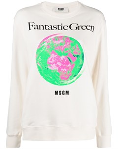 Толстовка Fantastic Green Msgm