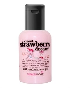 Гель Sweet Strawberry Dream Bath Shower Gel для Душа Спелая Клубника 100 мл Treaclemoon