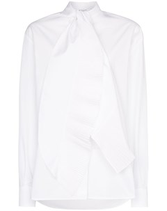 Поплиновая блузка с шарфом Givenchy