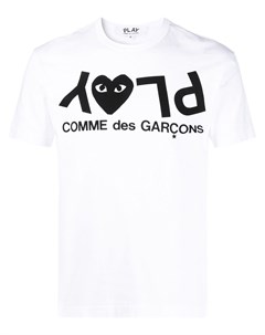 Футболка с логотипом Comme des garcons play