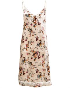 Короткое платье с цветочным принтом R13