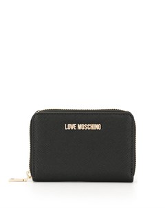 Кошелек с металлическим логотипом Love moschino