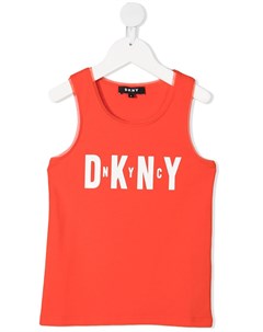 Топ без рукавов с логотипом Dkny kids