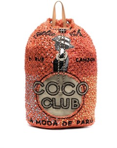 Твидовый рюкзак Coco Club 2019 го года Chanel pre-owned