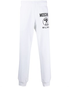 Спортивные брюки Double Question Mark Moschino