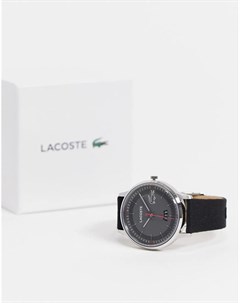 Часы с черным ремешком Madrid Lacoste