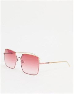 Квадратные солнцезащитные очки в стиле oversized Moschino Love Love moschino