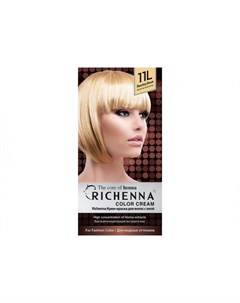 Крем краска для волос с хной 11L Bleaching Blonde Richenna