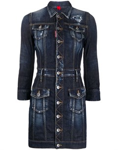 Короткое джинсовое платье Dsquared2