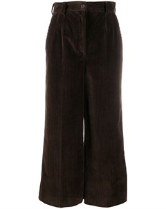 Укороченные брюки с завышенной талией Dolce&gabbana