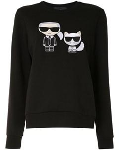 Толстовка Ikonik Karl Choupette Karl lagerfeld