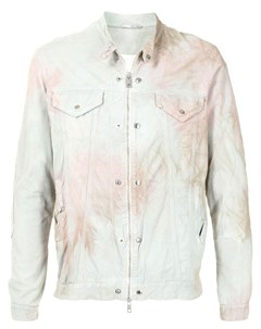 Куртка рубашка с эффектом потертости Giorgio brato