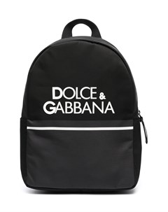 Рюкзак с логотипом Dolce & gabbana kids