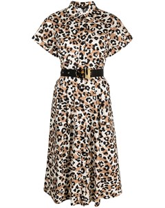 Платье рубашка с леопардовым принтом Seventy