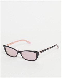 Солнцезащитные очки с узкими линзами Love moschino