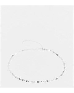 Браслет цепочка из стерлингового серебра Kingsley ryan curve