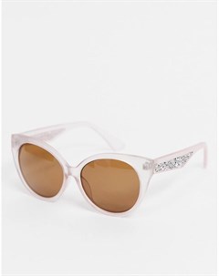 Солнцезащитные очки кошачий глаз с декоративной отделкой Aj morgan