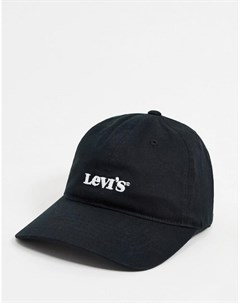 Черная кепка с логотипом Levi's®