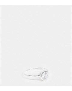 Кольцо из стерлингового серебра с прозрачным камнем Kingsley ryan