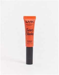 Румяна с нежным оттенком Sweet Cheeks от NYX Professional Make Up Almost Famous Nyx professional makeup