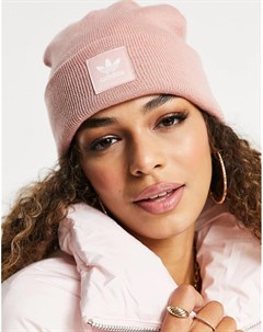 Розовая шапка бини Originals Adidas