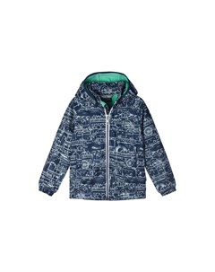 Толстовка ветровка 2 в 1 из материала Softshell Eera Синяя Lassie