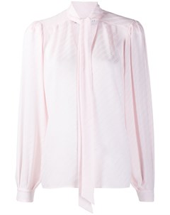 Блузка в полоску с бантом Givenchy