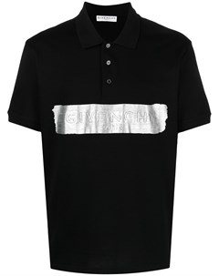 Рубашка поло с тисненым логотипом Givenchy