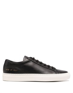 Кеды из зернистой кожи Common projects