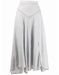 Расклешенная юбка миди асимметричного кроя Isabel marant etoile