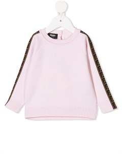 Джемпер с логотипом FF Fendi kids