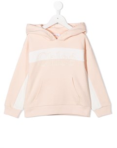 Худи с вышитым логотипом Chloé kids