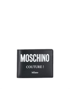 Складной бумажник Couture Moschino