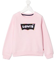 Толстовка с вышитыми логотипом Levi's kids