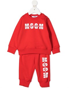 Спортивный костюм с логотипом Msgm kids