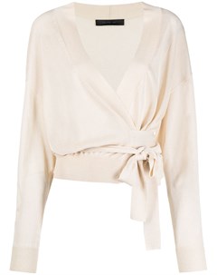 Блузка с запахом и длинными рукавами Federica tosi